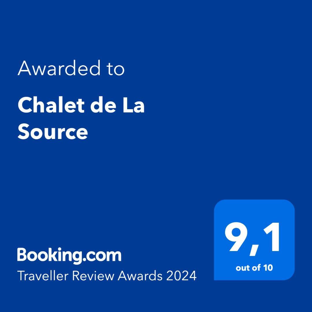 Chalet De La Source Роньяк Экстерьер фото